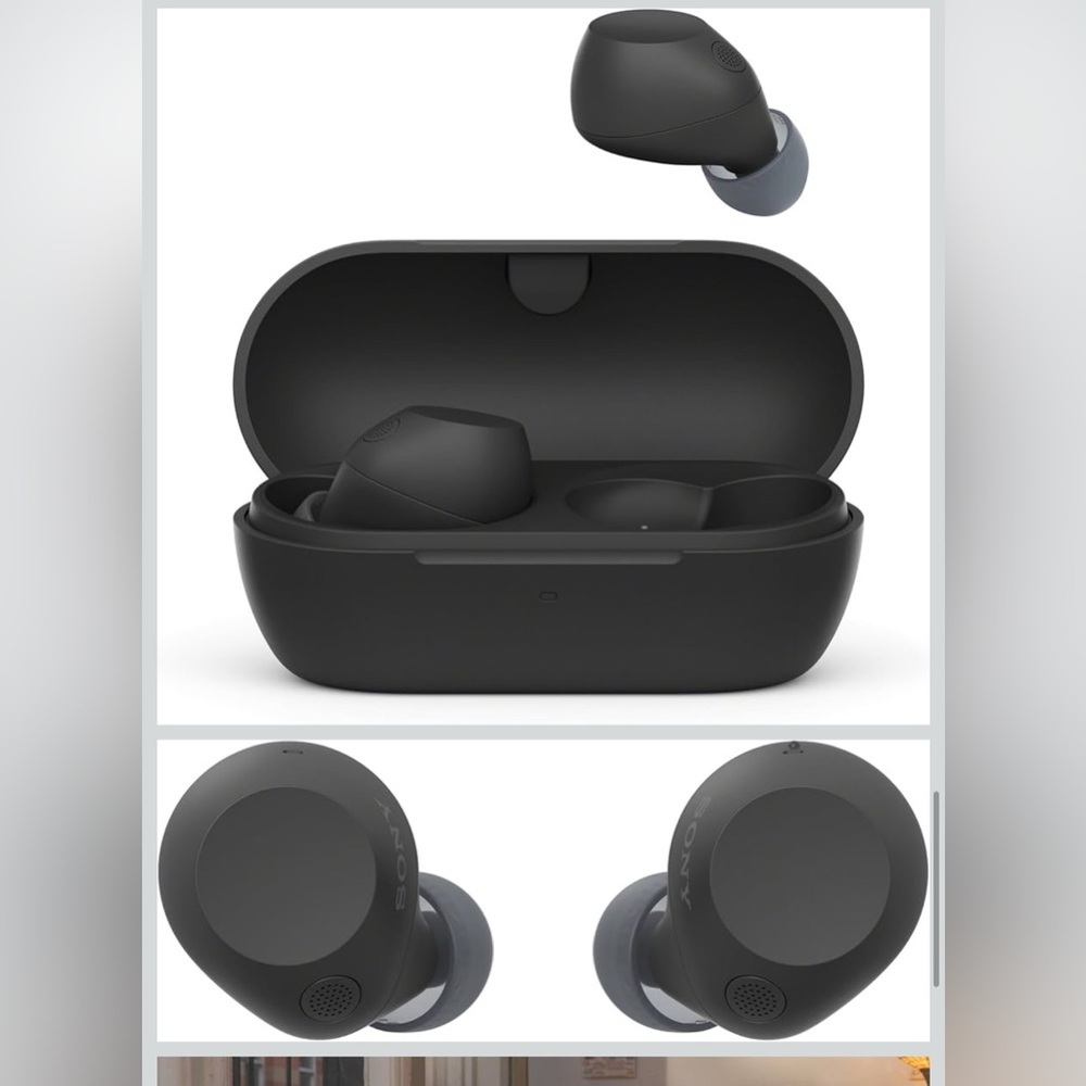 SonyCharcoal True Wireless Earbuds Used like new original price95 selling it $65